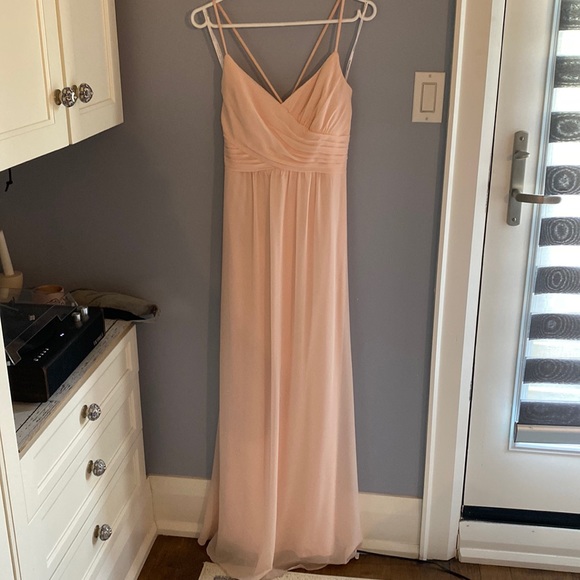 Blush Pink Bridesmaid dress - size 10 - Picture 1 of 5